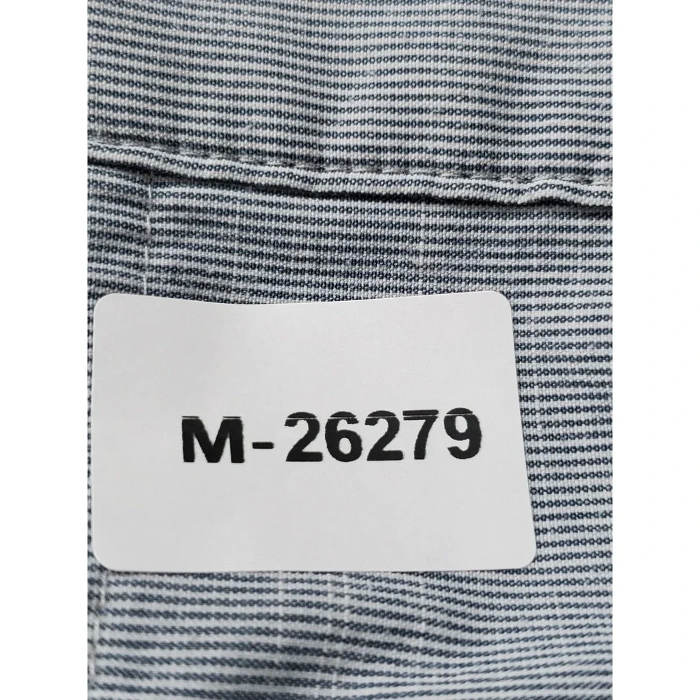 Travis Mathew Men Shorts 38 Gray Striped Chino Button 11